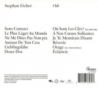Ode | Stephan Eicher | Audio-Cd | Cd | 2022 | Universal | Ean 602448369697