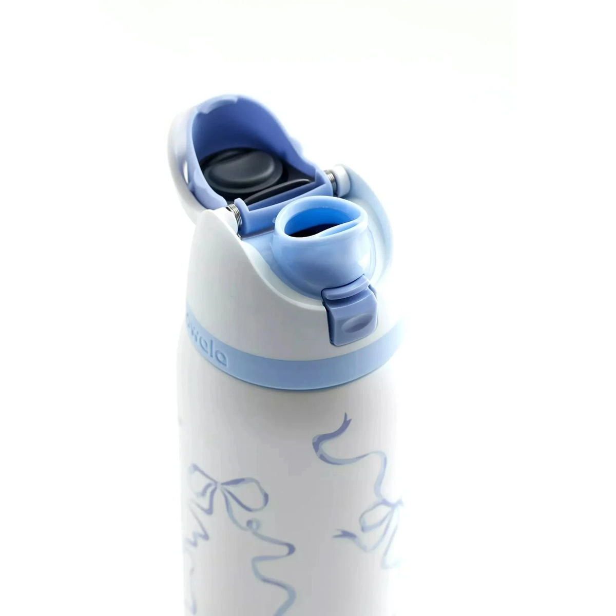 Owala 32oz Water Bottle Tied and True Blue Bows Limited Edition