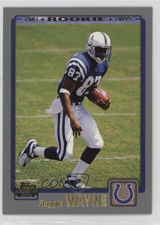 2001 Topps Reggie Wayne #344 0hr
