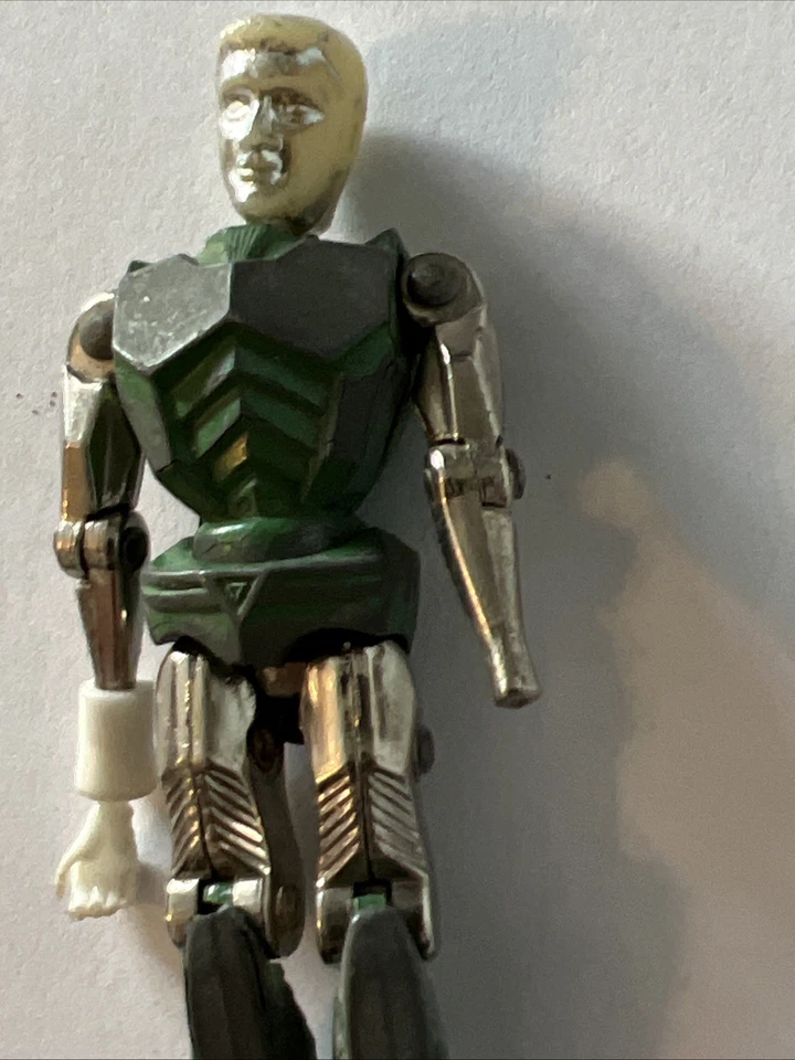 Figura de acción 1976 Micronauts Space Glider Die Cast Space Warrior - Mego PIEZAS Foto 3 de 4