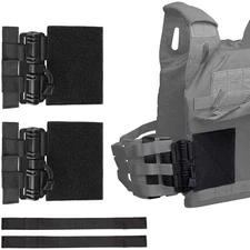 2 Pack Quick Release Buckle Set, Molle Side Belt Cummerbund Fast Fit Buckle Set