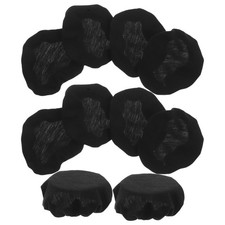 10 Pcs Headphones Ear Covers Reusable Sweat for Gym Libraries Fabric Earphone