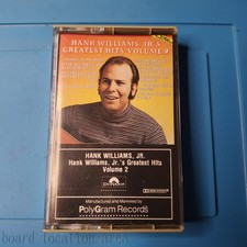 Hank Williams Jr Greatest Hits Volume 2 Cassette, 1972, Polygram 