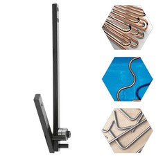 Hand Bender 2-10mm Manual Bending Bender Mini Flat Bar Rod Bender 180° 45# Steel