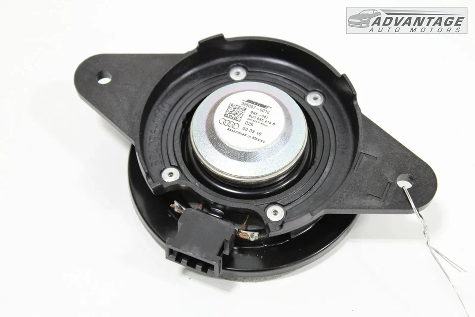 2015-2018 AUDI Q3 QUATTRO 8U FRONT LEFT SIDE DOOR UPPER AUDIO SOUND SPEAKER OEM - Image 3 of 4