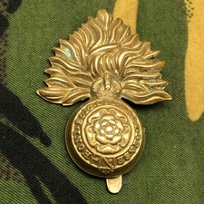 Royal Fusiliers - WW2 Original British Army Cap Badge