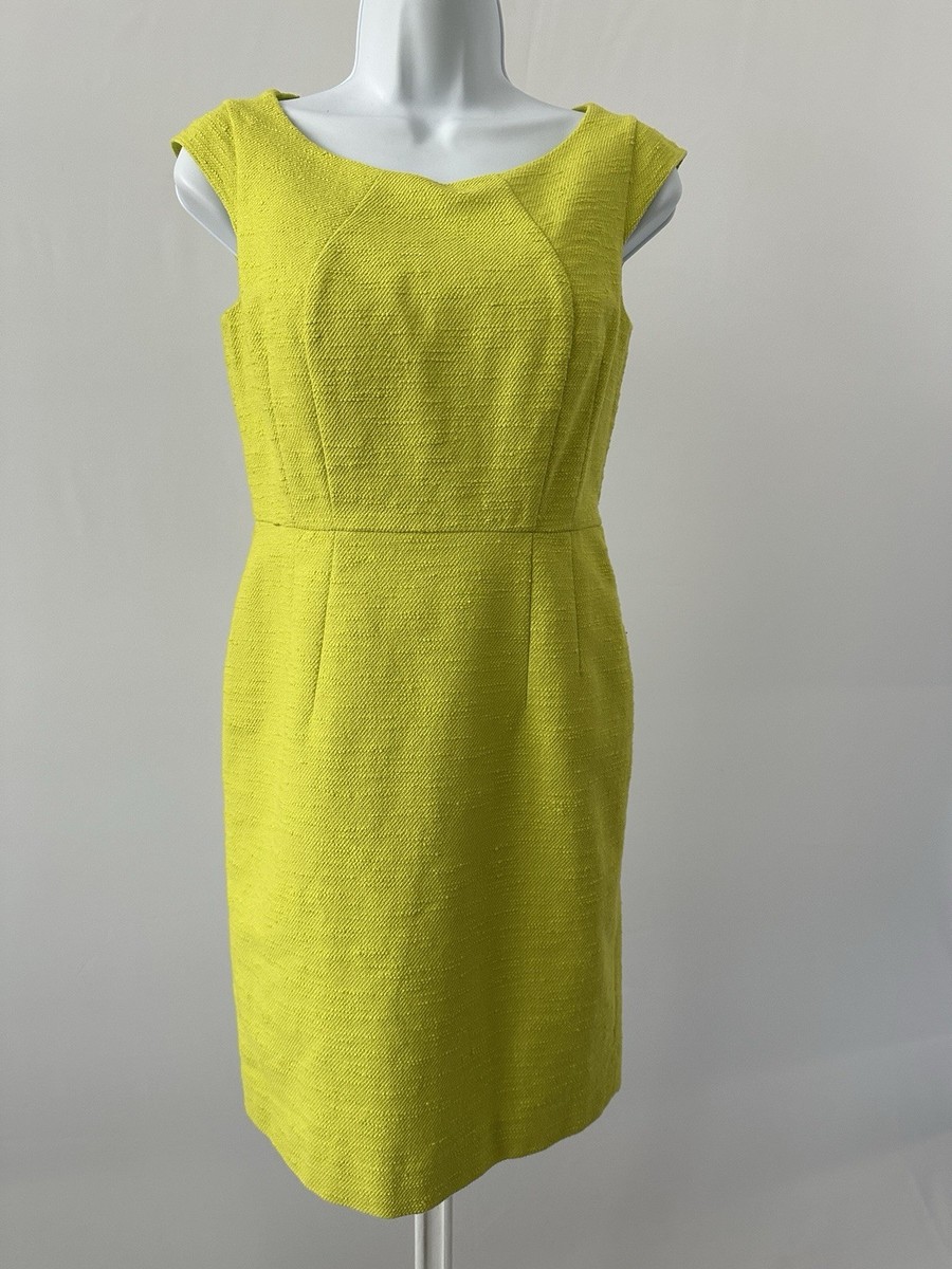 green emerald velvet dress ANN TAYLOR Size 4 Green Women Dress