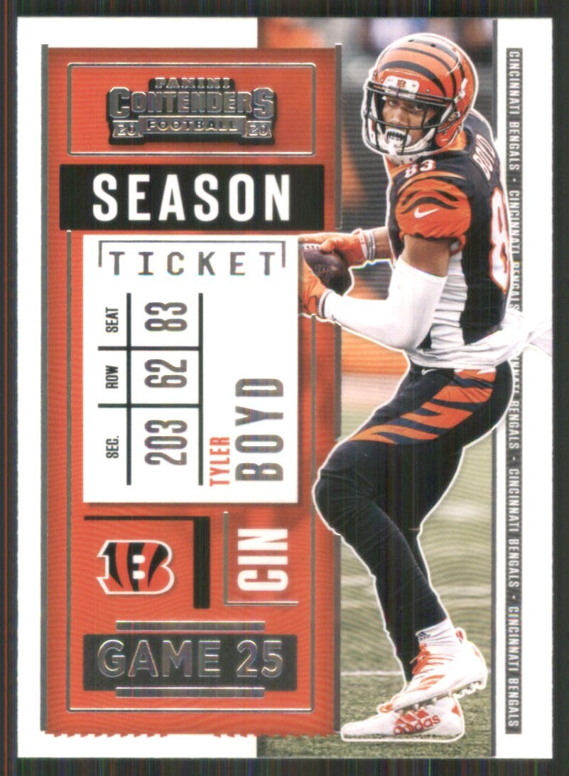 2020 Contenders #86 Tyler Boyd Cincinnati Bengals 49331