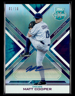 Matt Cooper 2016 Elite Extra Edition Aspirations Tie Dye Auto 1/10