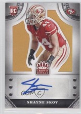 2014 Panini Crown Royale Rookie Signatures Gold 34/35 Shayne Skov #S-SS Auto 8p3