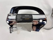 Vintage Chrome & White Hamilton Beach Scovill...
