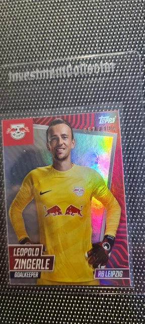 Leopold Zingerle RB Leipzig Topps 2023/24 Magenta Parallel /199