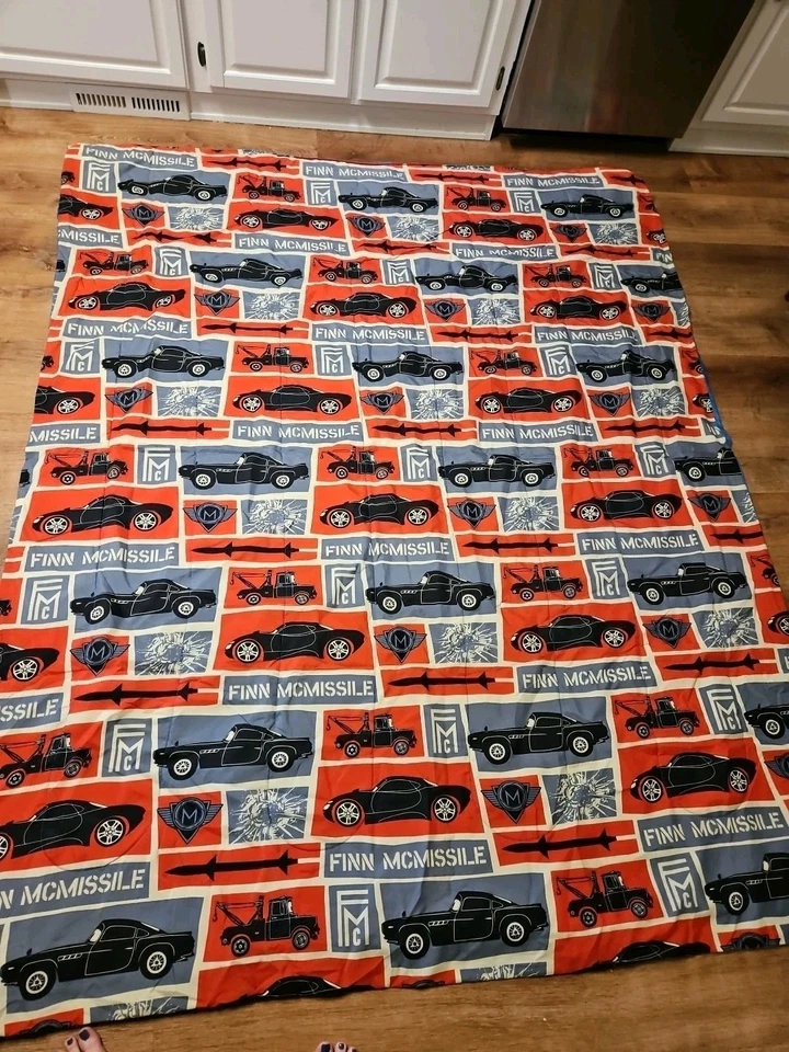 汽车 2 迪斯尼-皮XAR 原装授权双面舒适复古 64 X 89 英寸 — 第 2/4 张图片