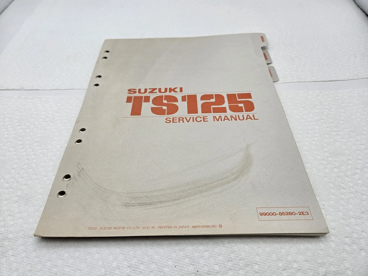 Preços baixos em Reparo de Motocicleta TS125 Suzuki Manuais e