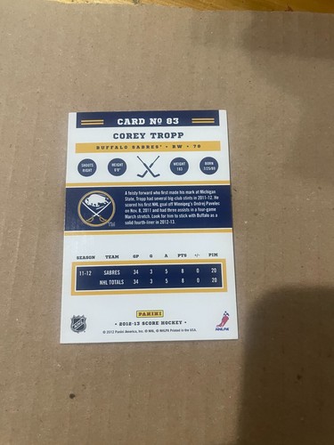 2012-13 Panini Score NHL HOCKEY Card BASE+Inserts+Parallels FINISH YOUR SET READ - Picture 19 of 163