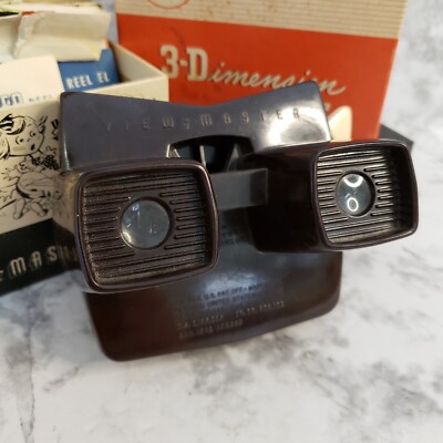Vintage View-Master Model E 3-Dimension Viewer in Original