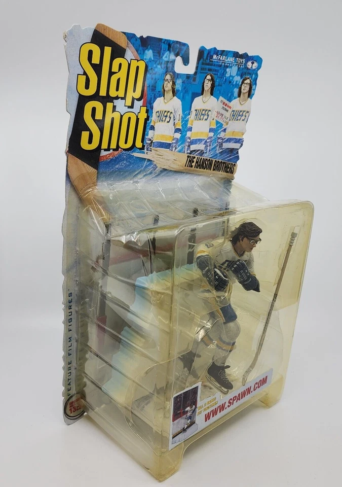 Vintage McFarlane Toys Jeff Hanson SLAP SHOT Action Figure #18 NIP. - Изображение 2 из 3