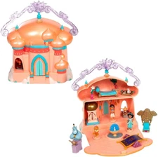 Disney Once Upon a Story Aladdin Jasmine Palace Micro Play Set New Toy Gift