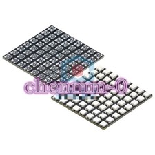 5PCS 5050 WS2812 64-bit RGB light 64X64MM 2.54MM and 2.0MM terminal blocks #YT