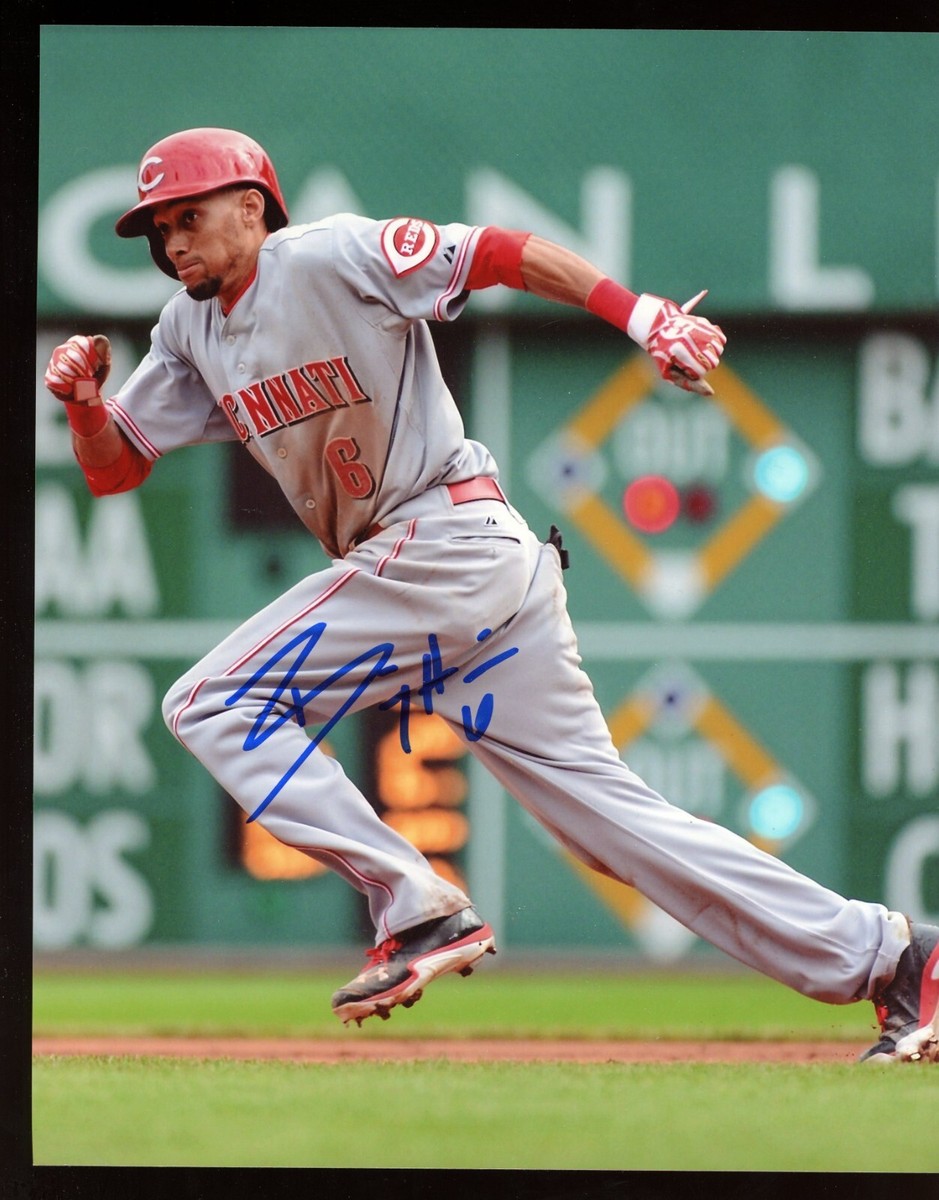 BILLY HAMILTON Signed 8x10 Photo Autograph AUTO AUTHENTIC REDS