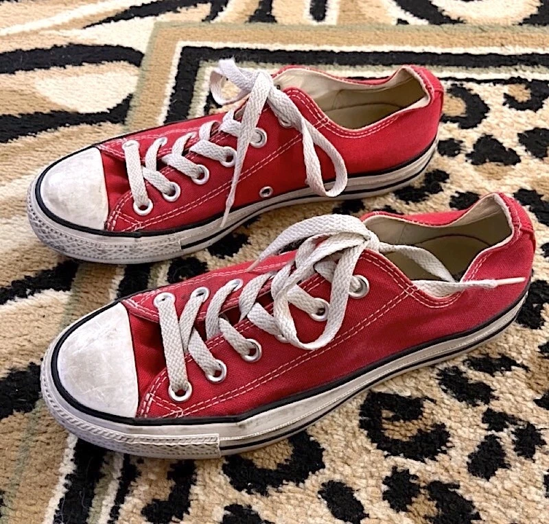 size 5 red converse