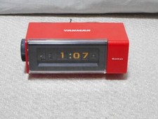 Sankyo 612 Flip Clock Rétro Numérique Réversible Réveil Rouge Vintage Fonctionne