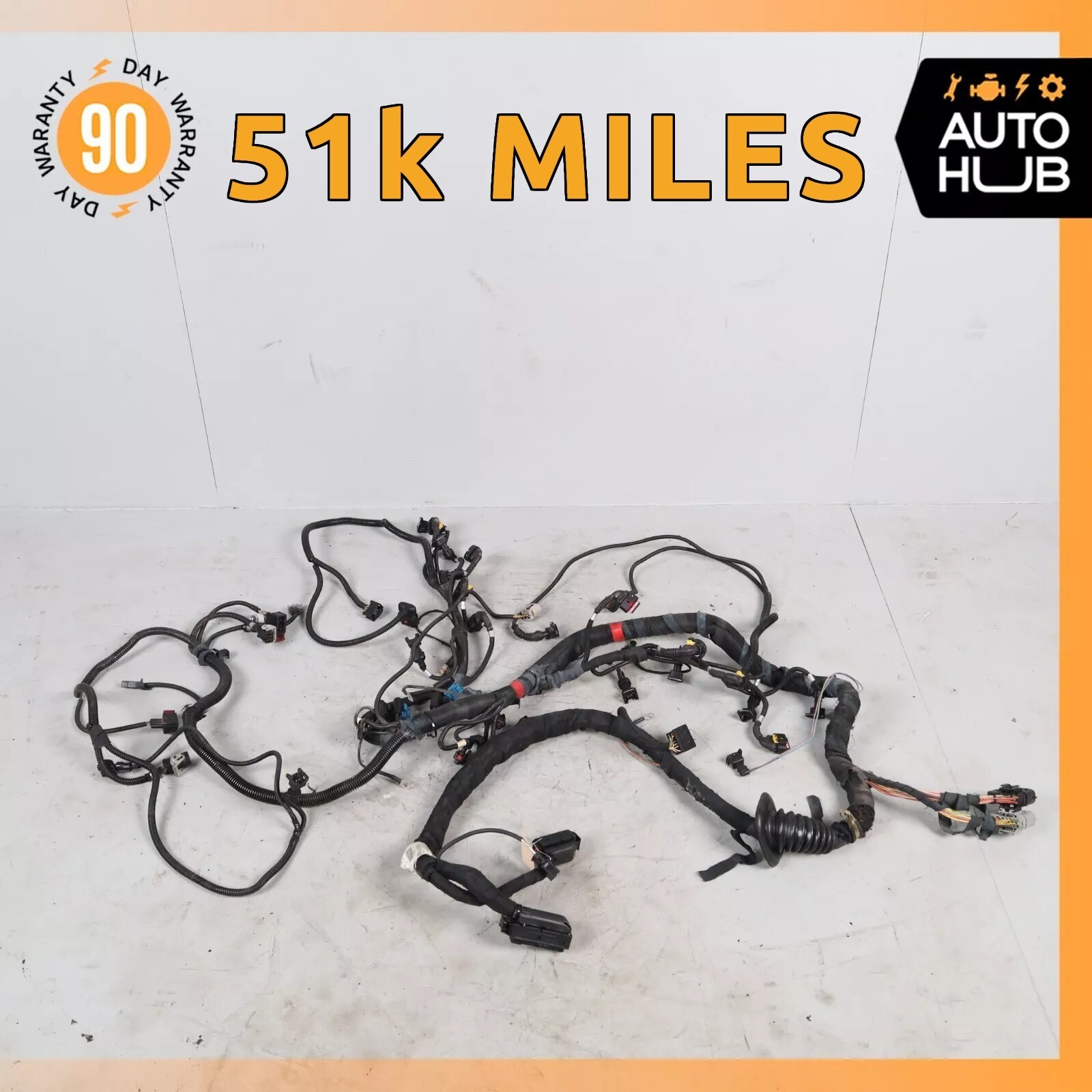 05-07 Maserati Quattroporte M139 4.2L Engine Injection Wiring Harness OEM 51k