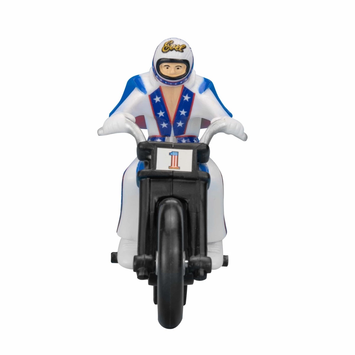 MINI Evel Knievel RIP-CORD ssp Racer Daredevil Stunt Cycle Toy