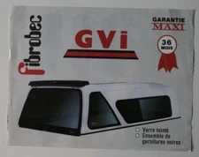 FIBROBEC GVi 1990s dealer sheet brochure - French - Canada - ST501000818