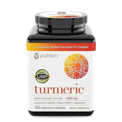 Youtheory Turmeric Extra Strength Capsules (150 ct.)