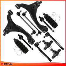 12pcs For 2007-2012 Hyundai Elantra Front Lower Control Arm Tie Rod End Sway Bar