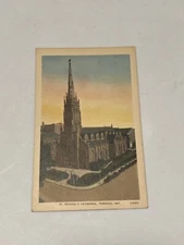 St. Michael's Cathedral, Toronto, Ontario, Canada Vintage Postcard c.1915-1930