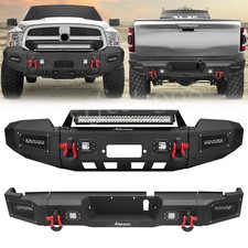 Off-road Front Rear Bumper For 2019 2020 2021 2022 Dodge Ram 2500 3500 Wwinch