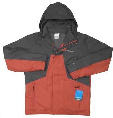 NEW $260 Columbia Tunnel Falls Interchange Jacket! 3 in 1 Shell