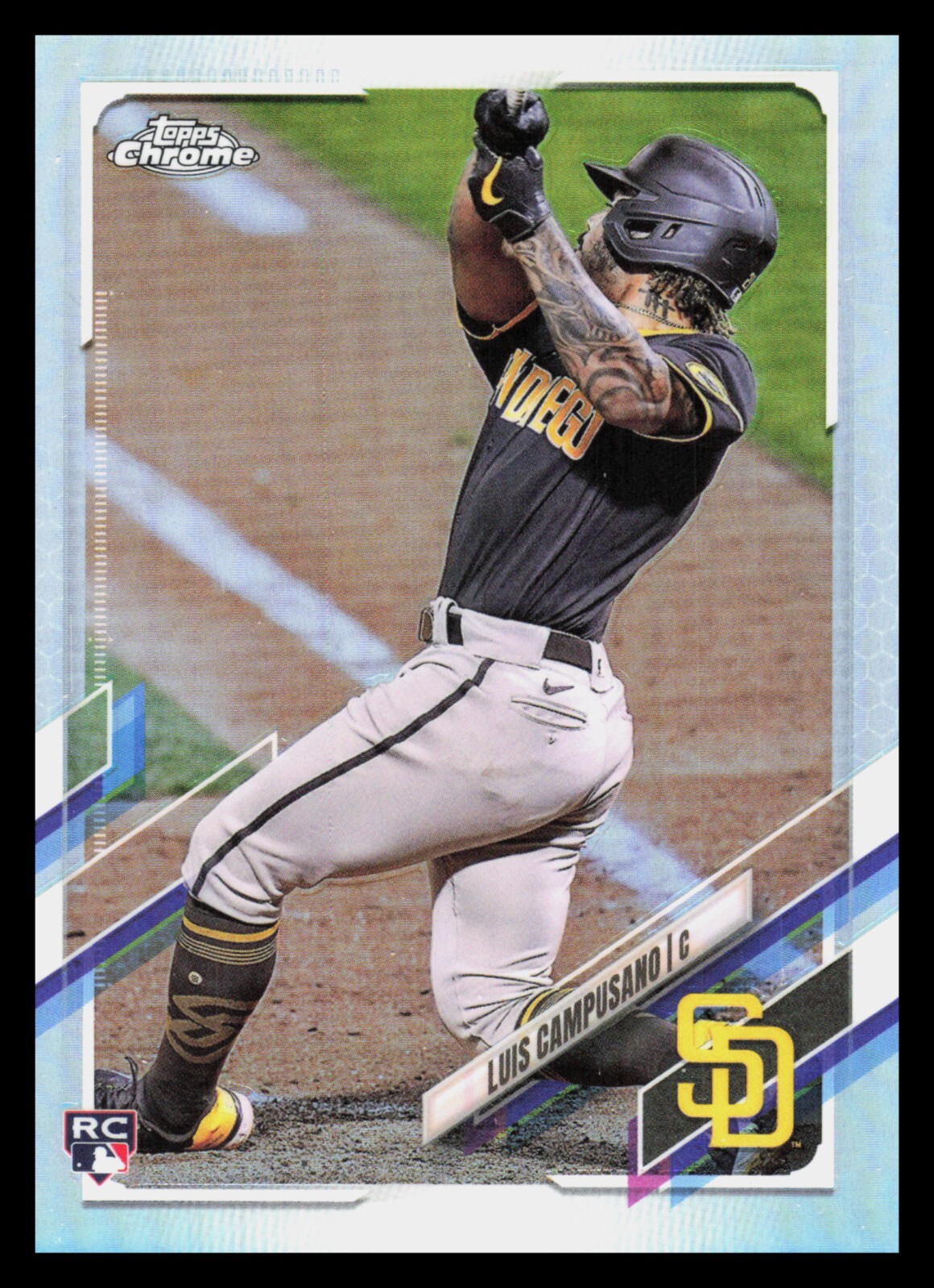 2021 Topps Chrome Luis Campusano Rookie Refractor