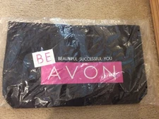 Avon Be Beautiful Successful You Vintage Duffle Bag Handbag Beach Bag 21" x 12 