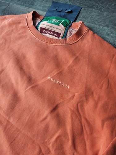 Balenciaga Womens Archived Spring Summer 18 SS18 Oversized Crewneck Sweater - Picture 2 of 9