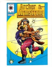 Valiant Comics Archer & Armstrong  Volume 1 Book #0 VF+ First Appearances