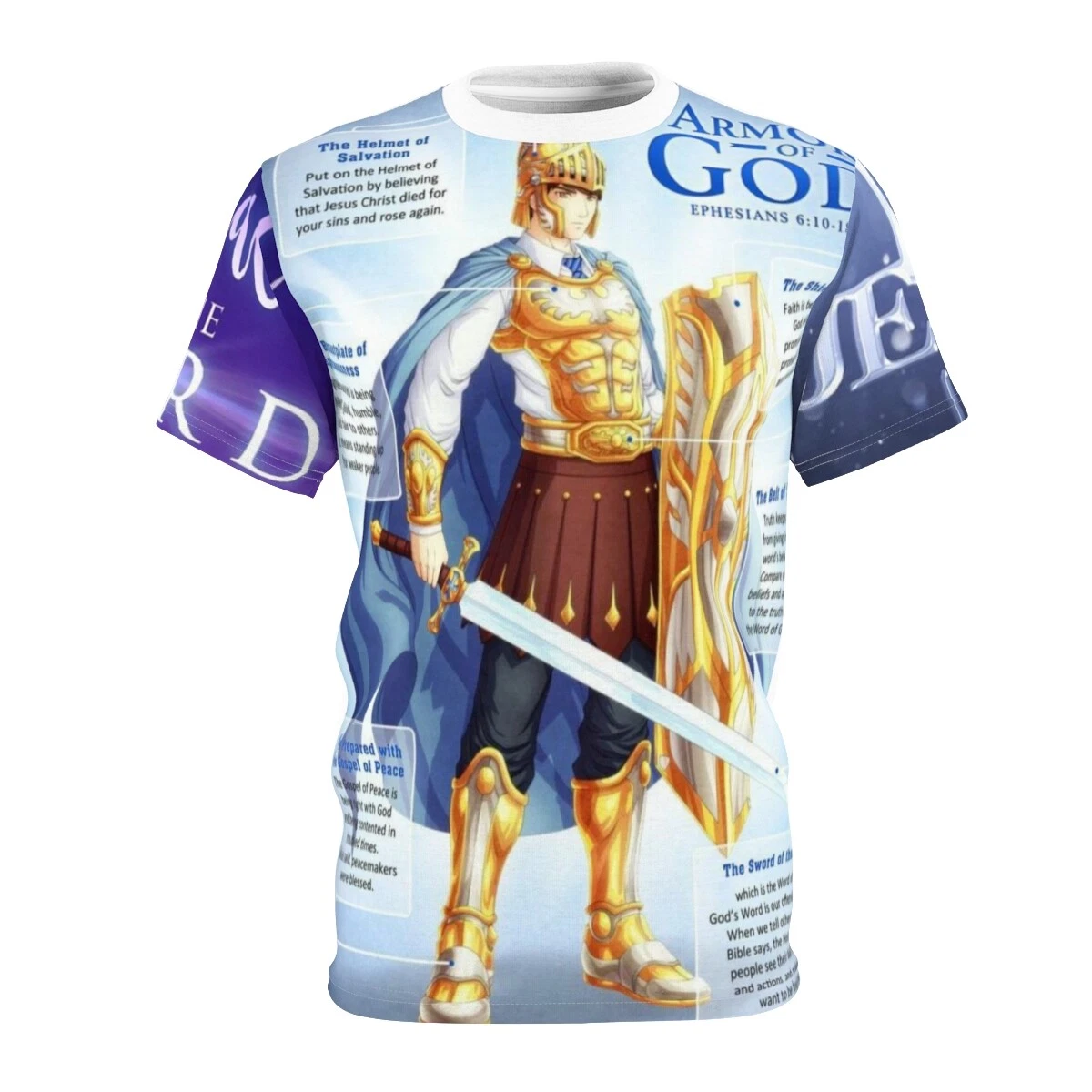 Unisex Cut & Sew Tee (AOP)