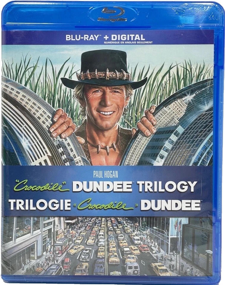 FACTORY SEALED CROCODILE DUNDEE TRILOGY BLU RAY PAUL HOGAN II LOS ANGELES PLAYUS - Изображение 2 из 3