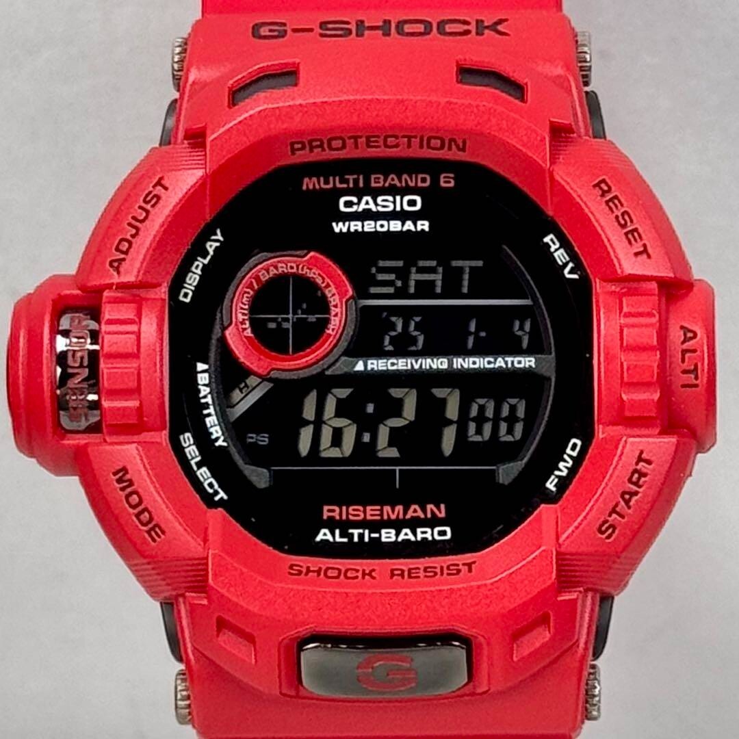 CASIO G-SHOCK RISEMAN 使用感あり 楽天市場】レスキューオレンジ CASIO カシオ 防水 腕時計 時計