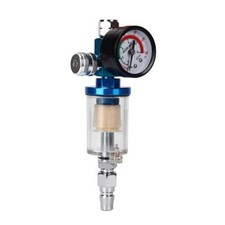 AutoRocking 1/4 Inch Air Pressure Regulator for Spray Gun Moisture Oil Separa...