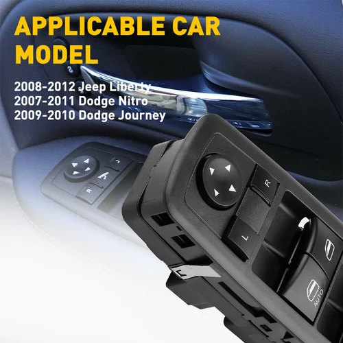 Master Control Window Switch Front Driver for Dodge Journey Nitro Jeep Liberty - Foto 2 di 9