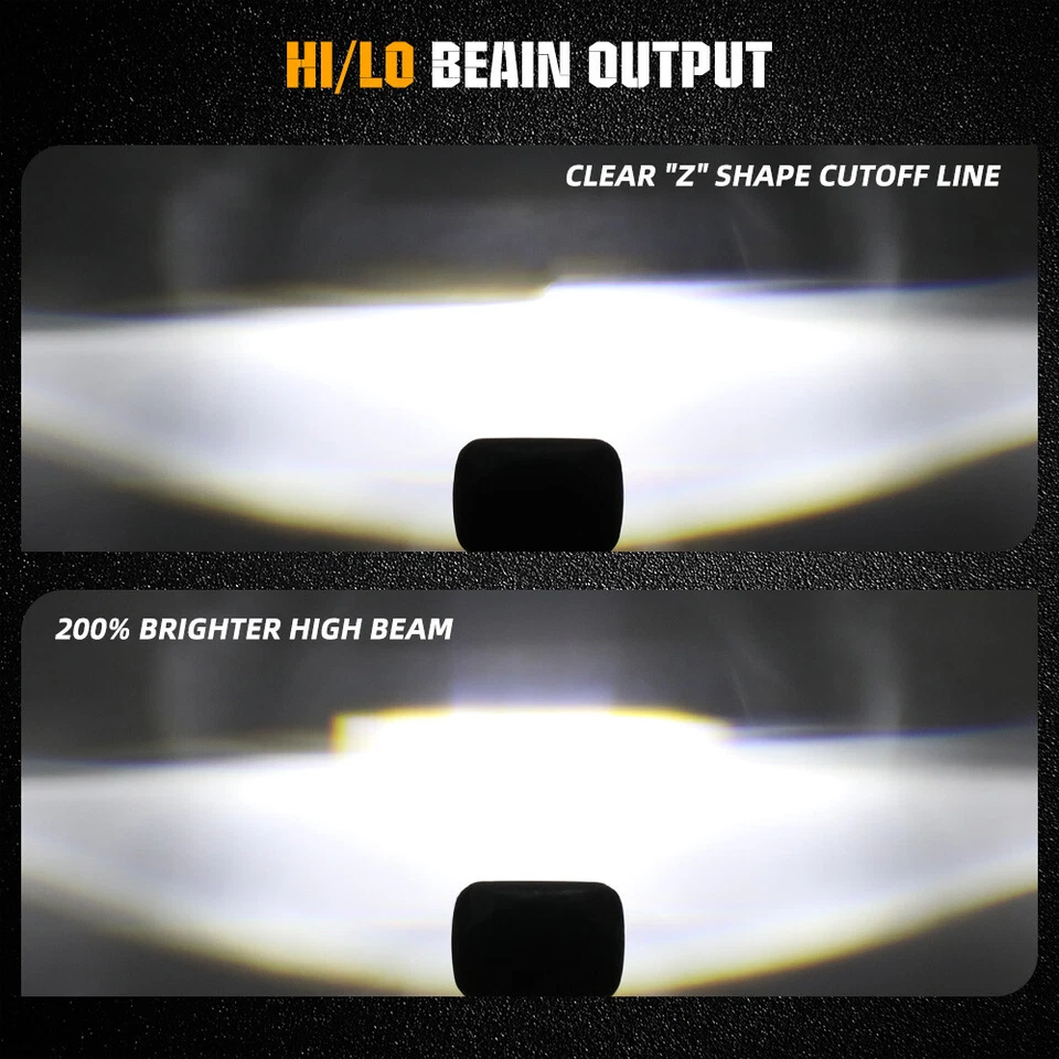 2PCS For GMC Safari C6500 C7500 C8500 Topkick 7x6" LED Headlights Hi/Lo DRL Beam - Image 2 of 4