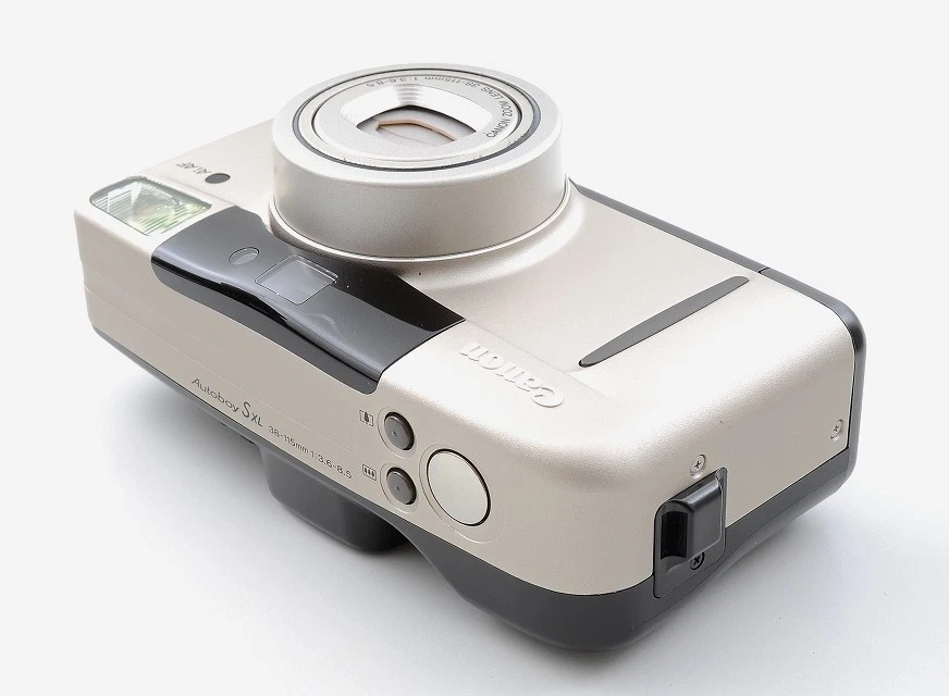 [TODO FUNCIONA / Casi COMO NUEVO] Canon Autoboy S PANORAMA 35mm Película apuntar y disparar JAPÓN Foto 3 de 4