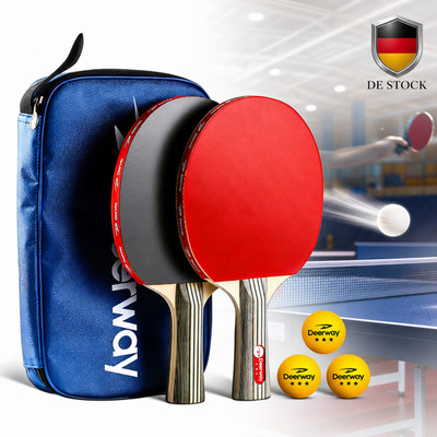 Tischtennis Tischtennisschläger Bälle Tragetasche Innen Außensport Training NEU