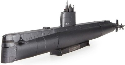 Metal Earth Premium USS Nautilus 3 Sheet Model Kit + Tweezer 20230