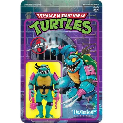 Teenage Mutant Ninja Turtles - Slash Action Figure (3.75'') - Super7 - ReAction F