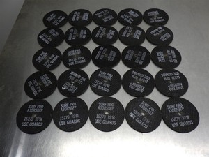 25 NEW! Surf-Pro 4" x 1/4" Cut-Off Discs 3/8" Arbor A30R5BFP