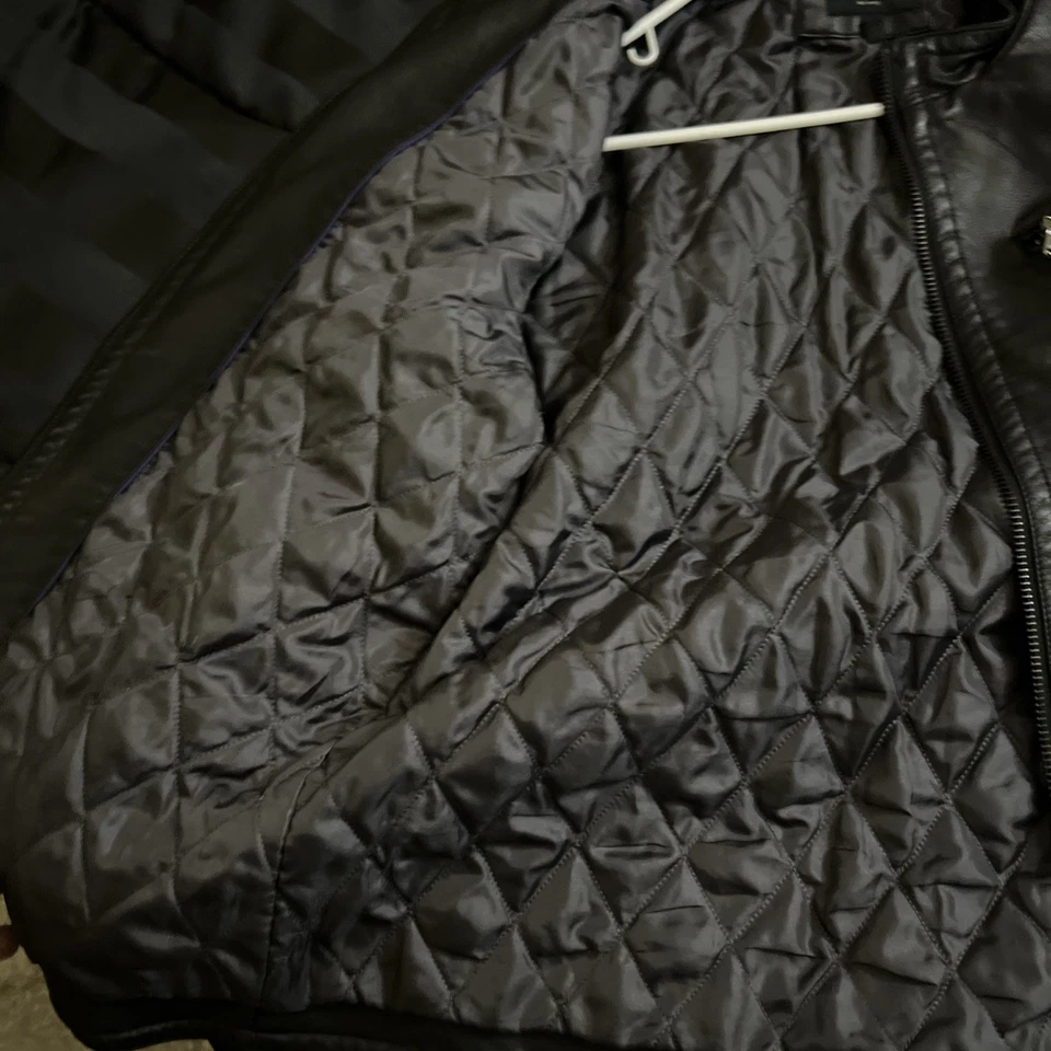 Pronto Uomo Black Leather Jacket - Image 3 of 4